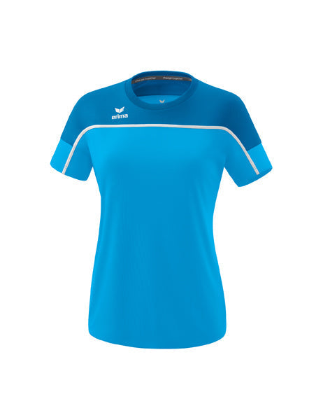 CHANGE by erima T-Shirt Damen curacao/mykonos/weiß