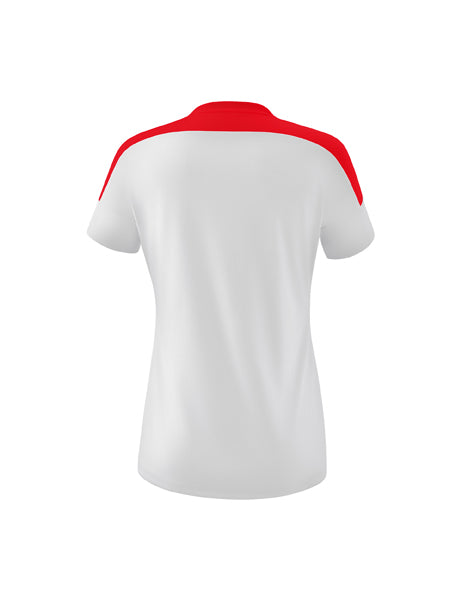 CHANGE by erima T-Shirt Damen weiß/rot/schwarz