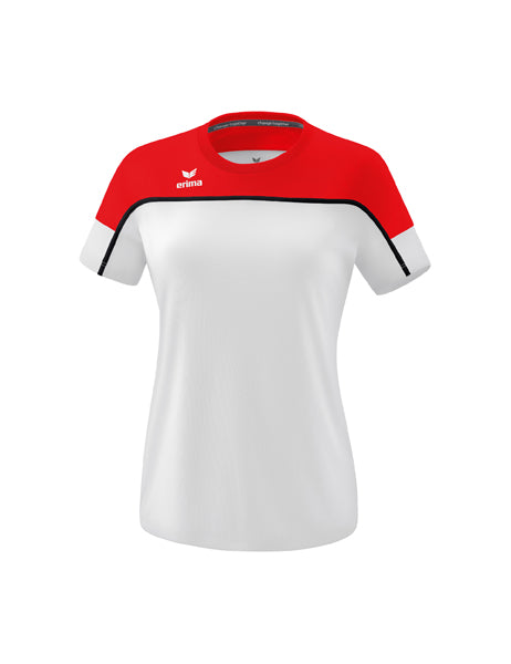 CHANGE by erima T-Shirt Damen weiß/rot/schwarz