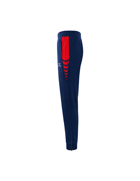 Six Wings Worker Hose Erwachsene; Kinder new navy/rot