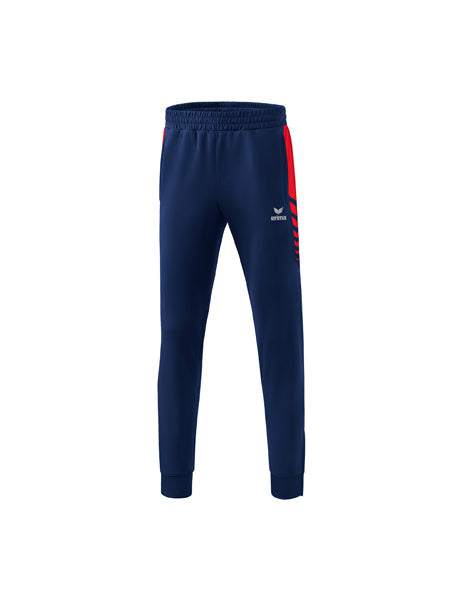 Six Wings Worker Hose Erwachsene; Kinder new navy/rot