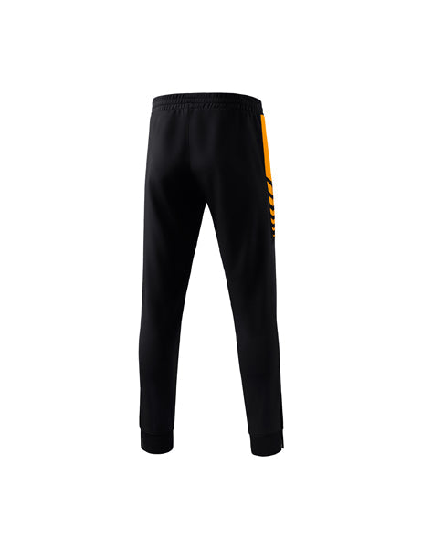 Six Wings Worker Hose Erwachsene; Kinder schwarz/new orange