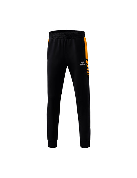 Six Wings Worker Hose Erwachsene; Kinder schwarz/new orange