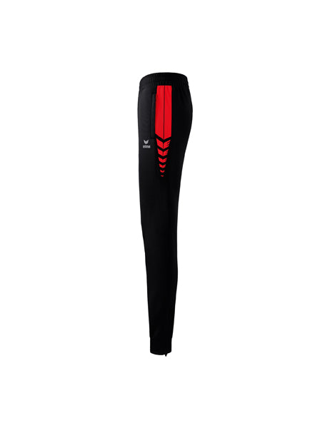 Six Wings Worker Hose Damen schwarz/rot