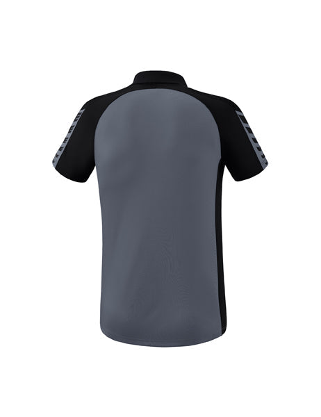 Six Wings Poloshirt Erwachsene slate grey/schwarz