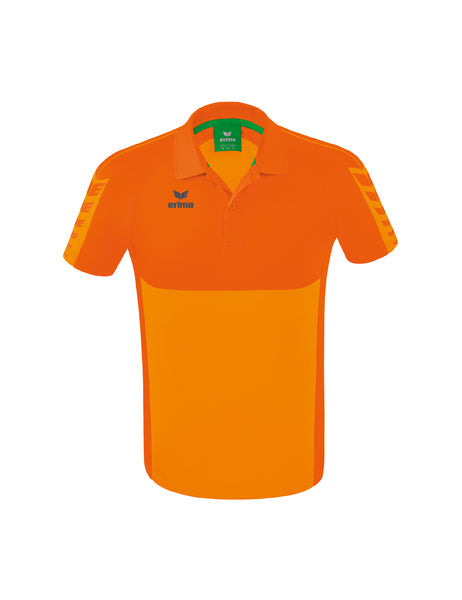 Six Wings Poloshirt Erwachsene new orange/orange