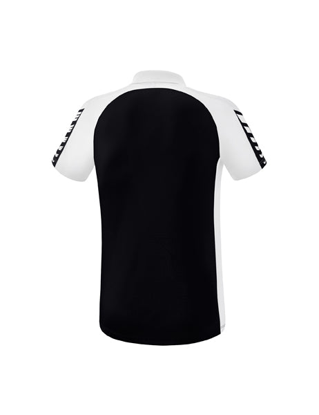 Six Wings Poloshirt Erwachsene schwarz/weiß