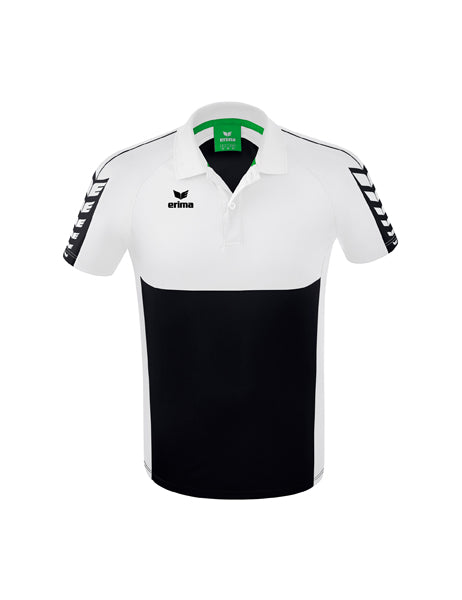 Six Wings Poloshirt Erwachsene schwarz/weiß