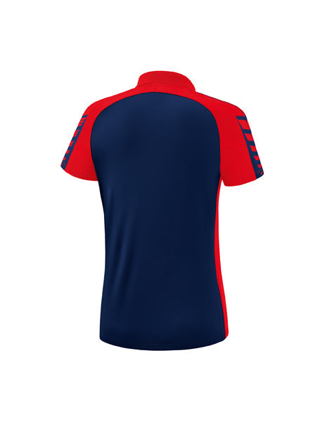 Six Wings Poloshirt Damen new navy/rot
