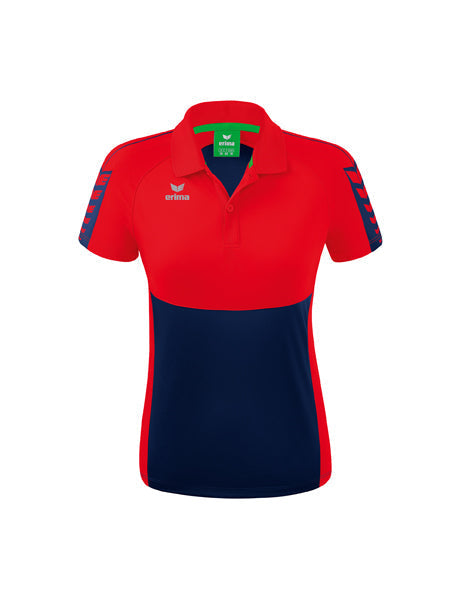 Six Wings Poloshirt Damen new navy/rot