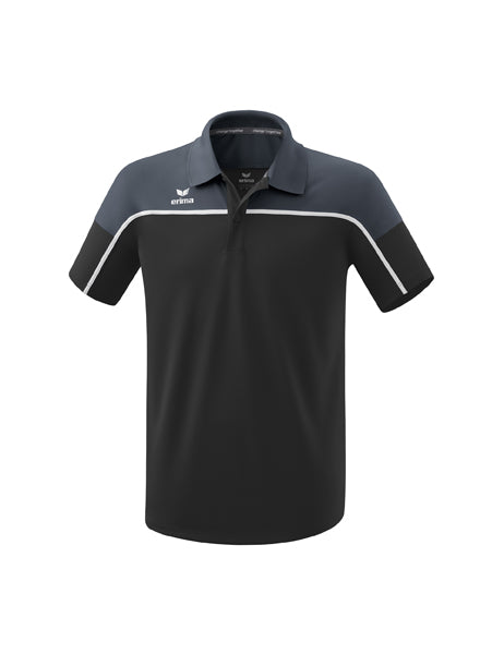 CHANGE by erima Poloshirt Erwachsene black grey/slate grey/weiß