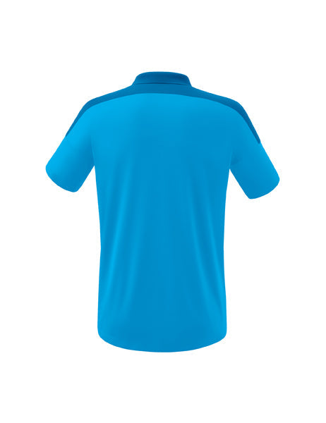 CHANGE by erima Poloshirt Erwachsene curacao/mykonos/weiß