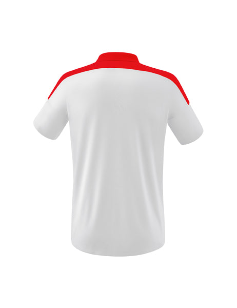 CHANGE by erima Poloshirt Erwachsene weiß/rot/schwarz