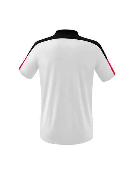 CHANGE by erima Poloshirt Erwachsene weiß/schwarz/rot