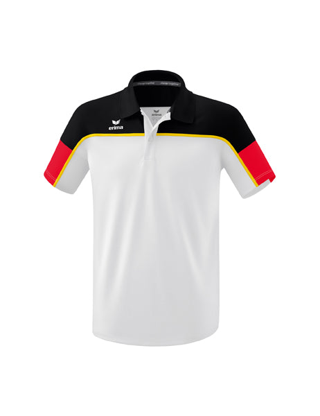 CHANGE by erima Poloshirt Erwachsene weiß/schwarz/rot