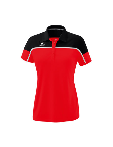 CHANGE by erima Poloshirt Damen rot/schwarz/weiß