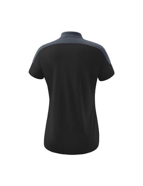 CHANGE by erima Poloshirt Damen black grey/slate grey/weiß