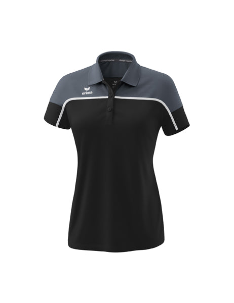CHANGE by erima Poloshirt Damen black grey/slate grey/weiß