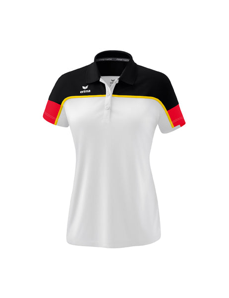CHANGE by erima Poloshirt Damen weiß/schwarz/rot