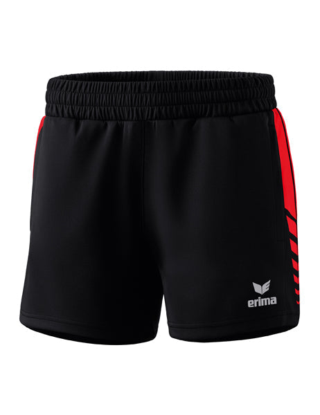 Six Wings Worker Shorts Damen schwarz/rot