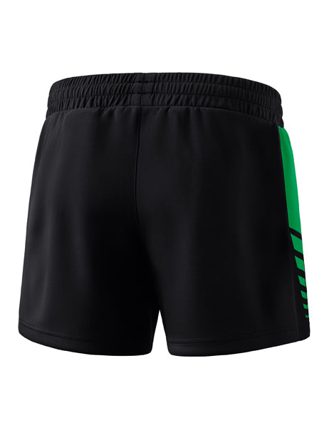 Six Wings Worker Shorts Damen schwarz/smaragd