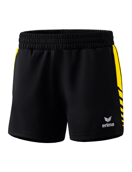 Six Wings Worker Shorts Damen schwarz/gelb