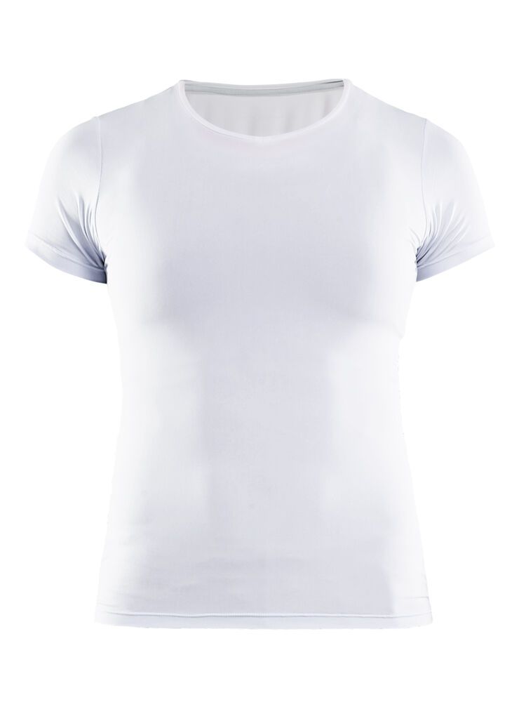 Essential V-Neck Short Sleeve T-Shirt Damen