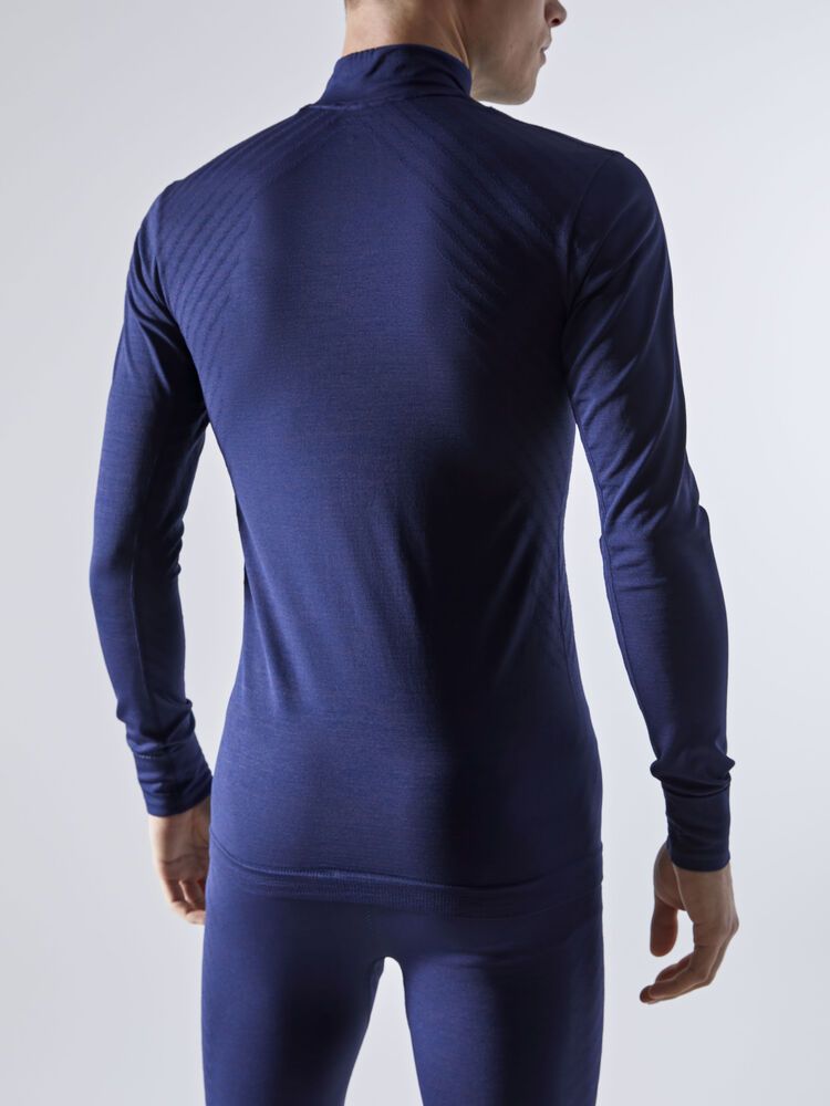 Fuseknit Comfort Zip Langarmshirt