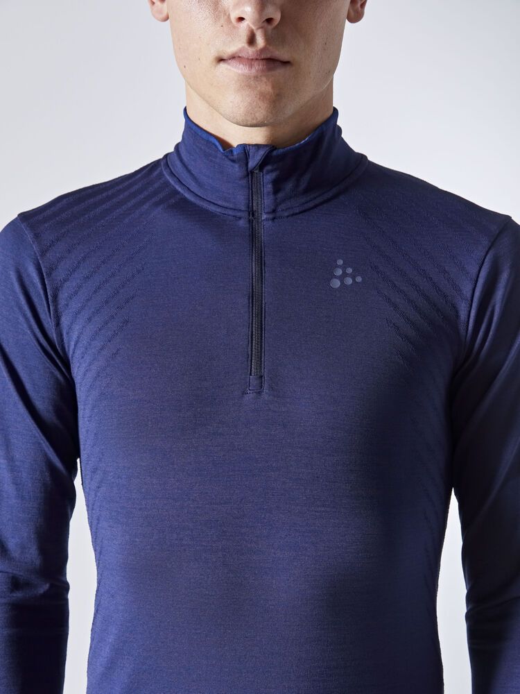 Fuseknit Comfort Zip Langarmshirt