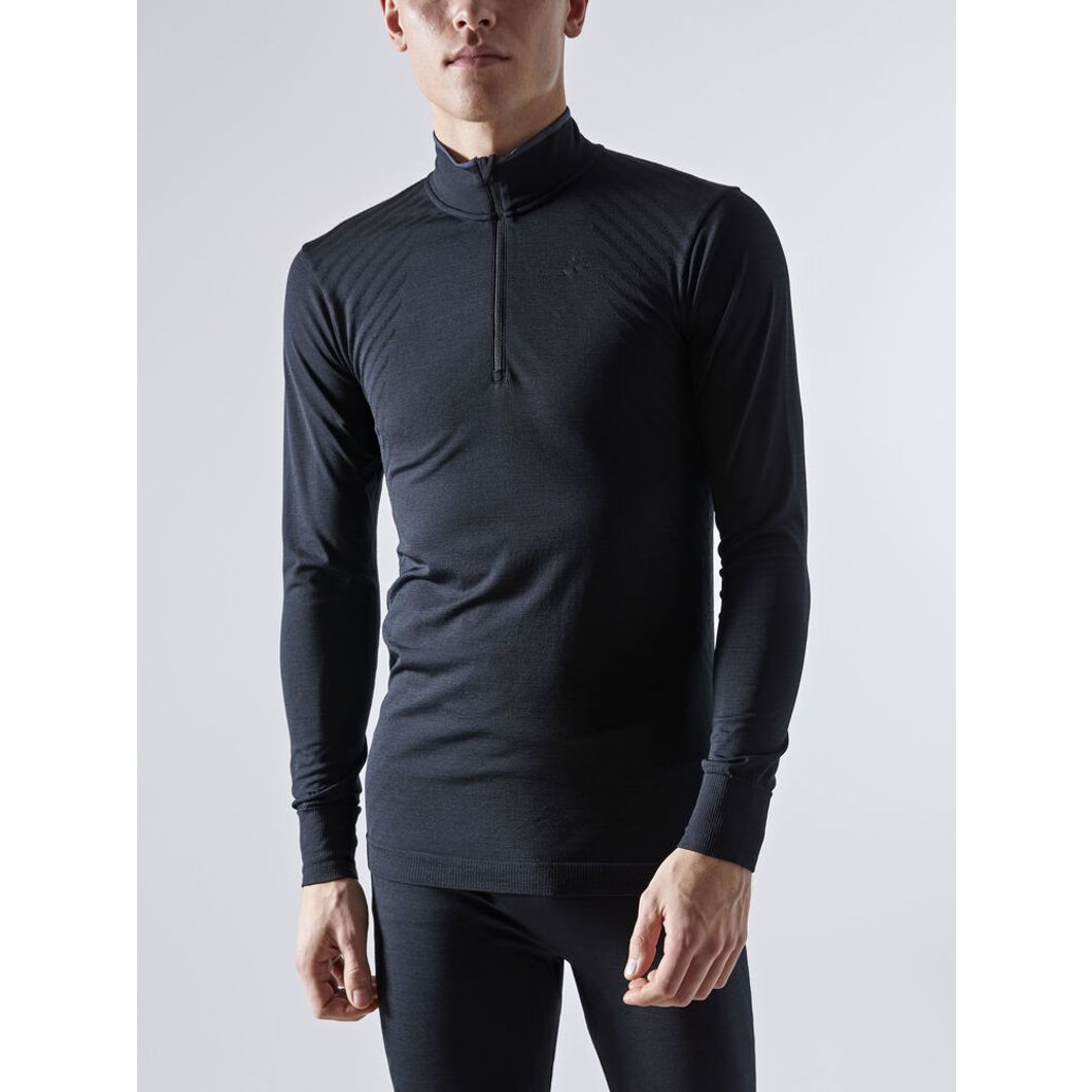 Fuseknit Comfort Zip Langarmshirt