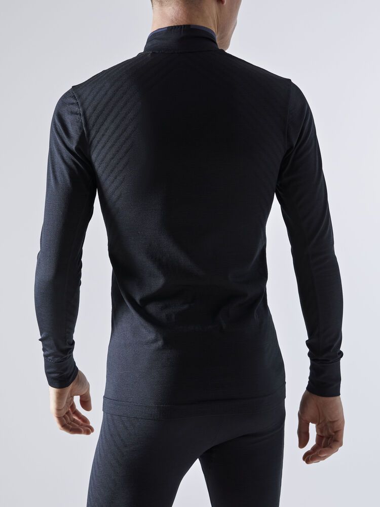 Fuseknit Comfort Zip Langarmshirt