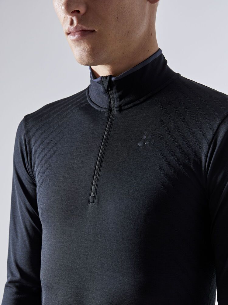 Fuseknit Comfort Zip Langarmshirt