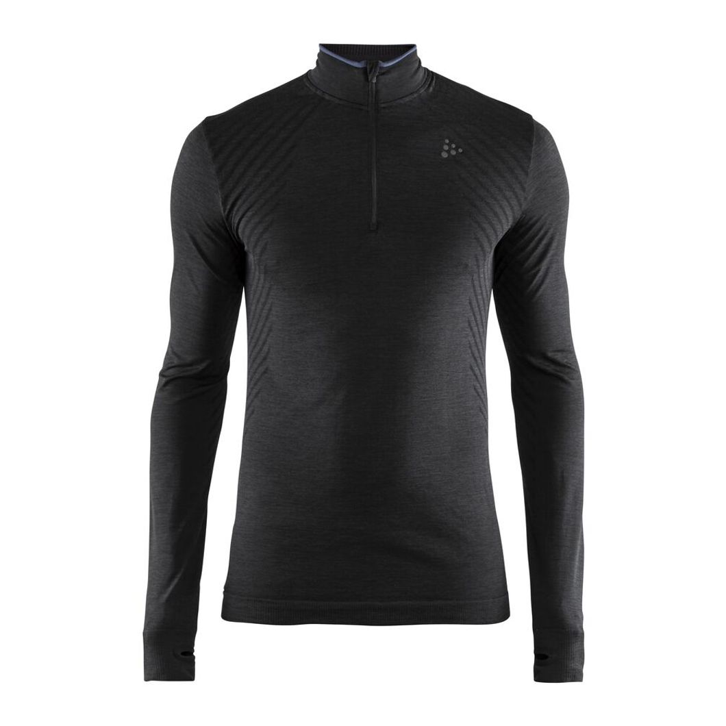 Fuseknit Comfort Zip Langarmshirt