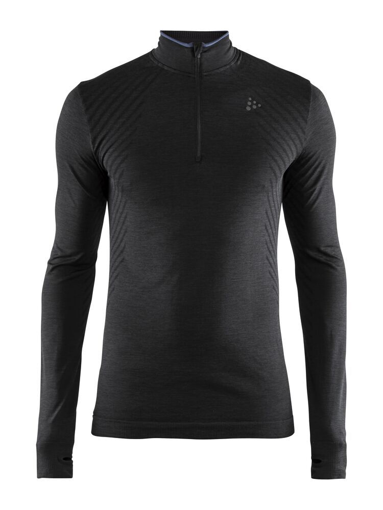 Fuseknit Comfort Zip Langarmshirt