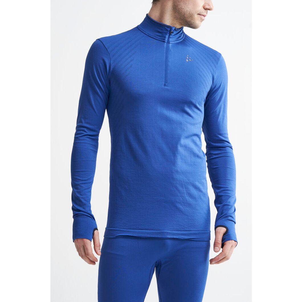 Fuseknit Comfort Zip Langarmshirt