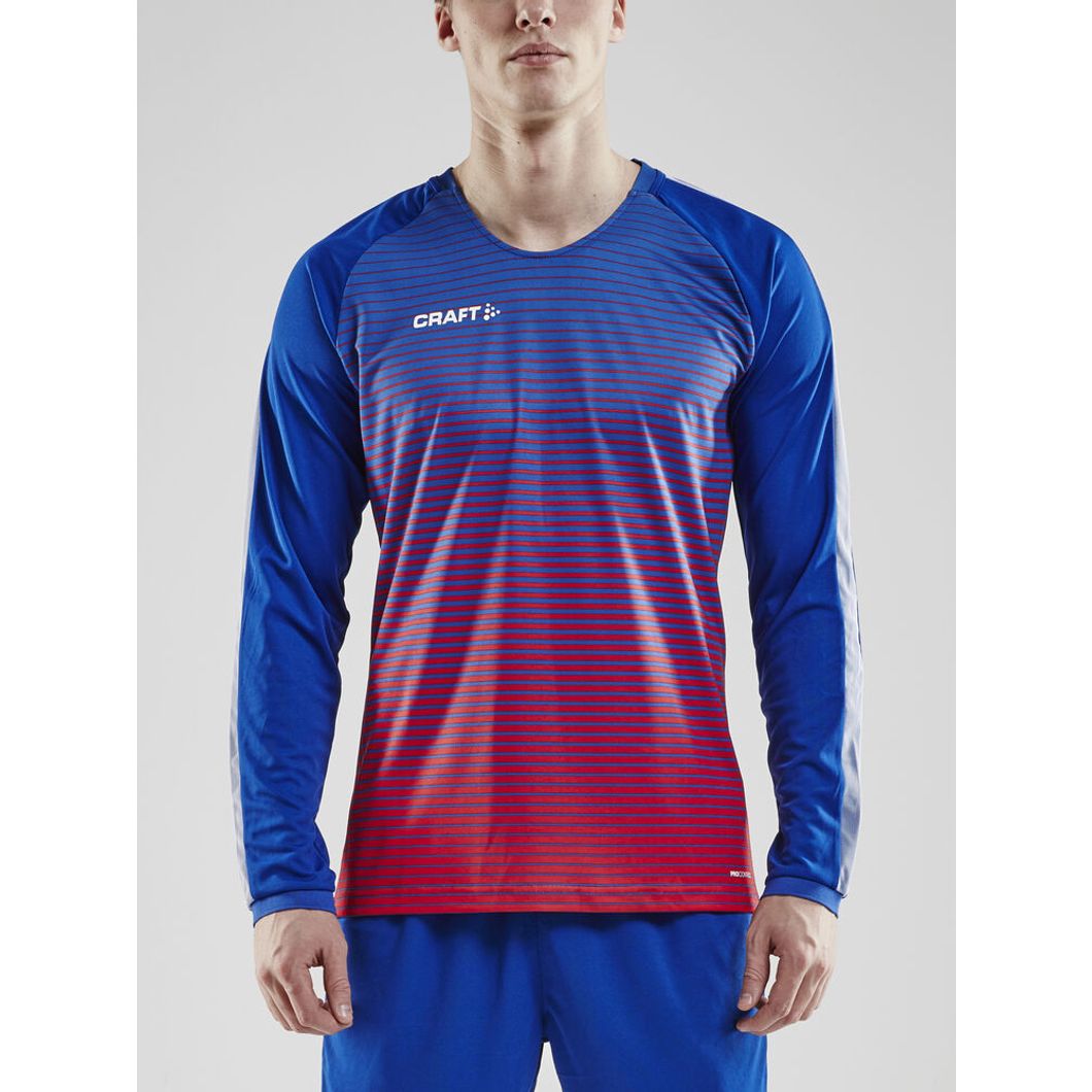 Pro Control Gestreiftes Langarm Trikot