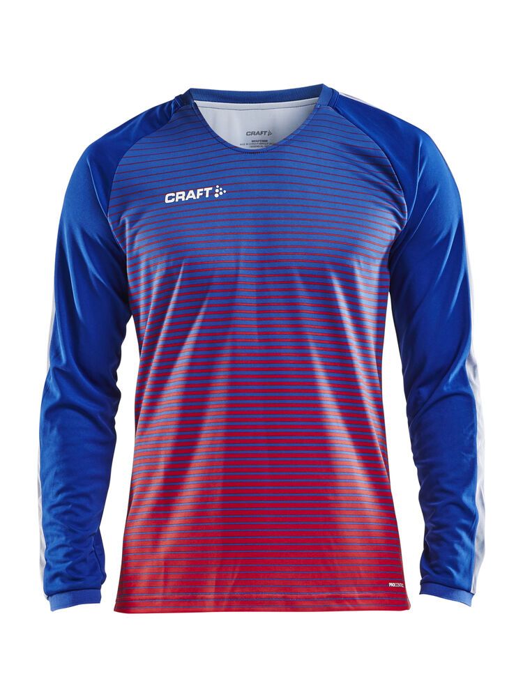 Pro Control Gestreiftes Langarm Trikot
