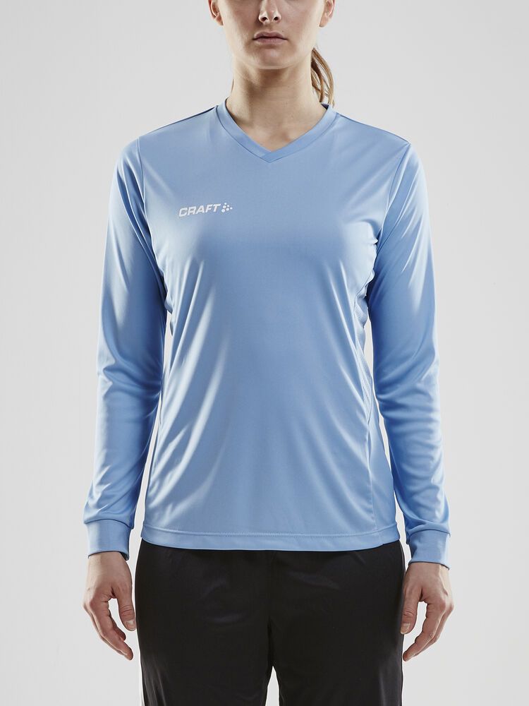 Squad Go Jersey Solid Langarmtrikot Damen
