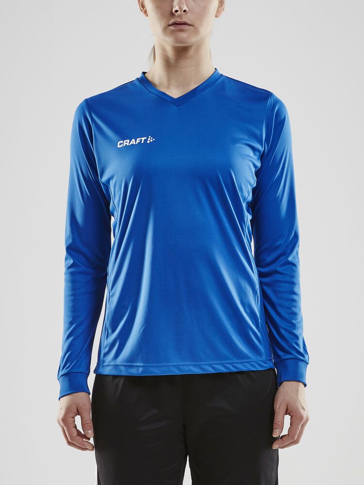 Squad Go Jersey Solid Langarmtrikot Damen