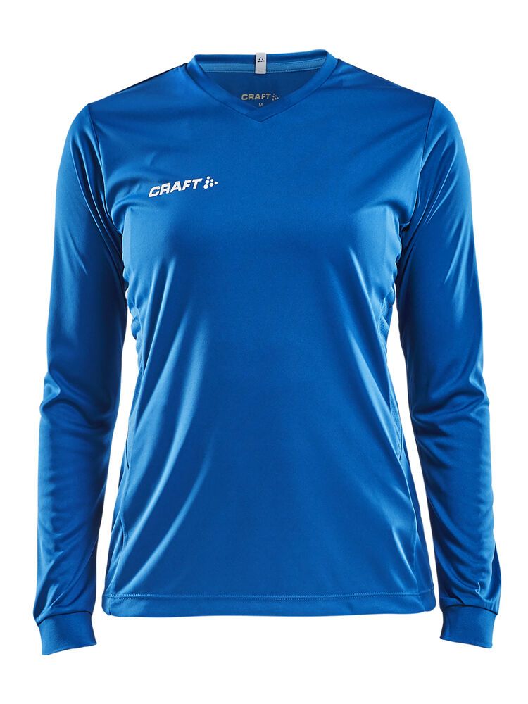 Squad Go Jersey Solid Langarmtrikot Damen