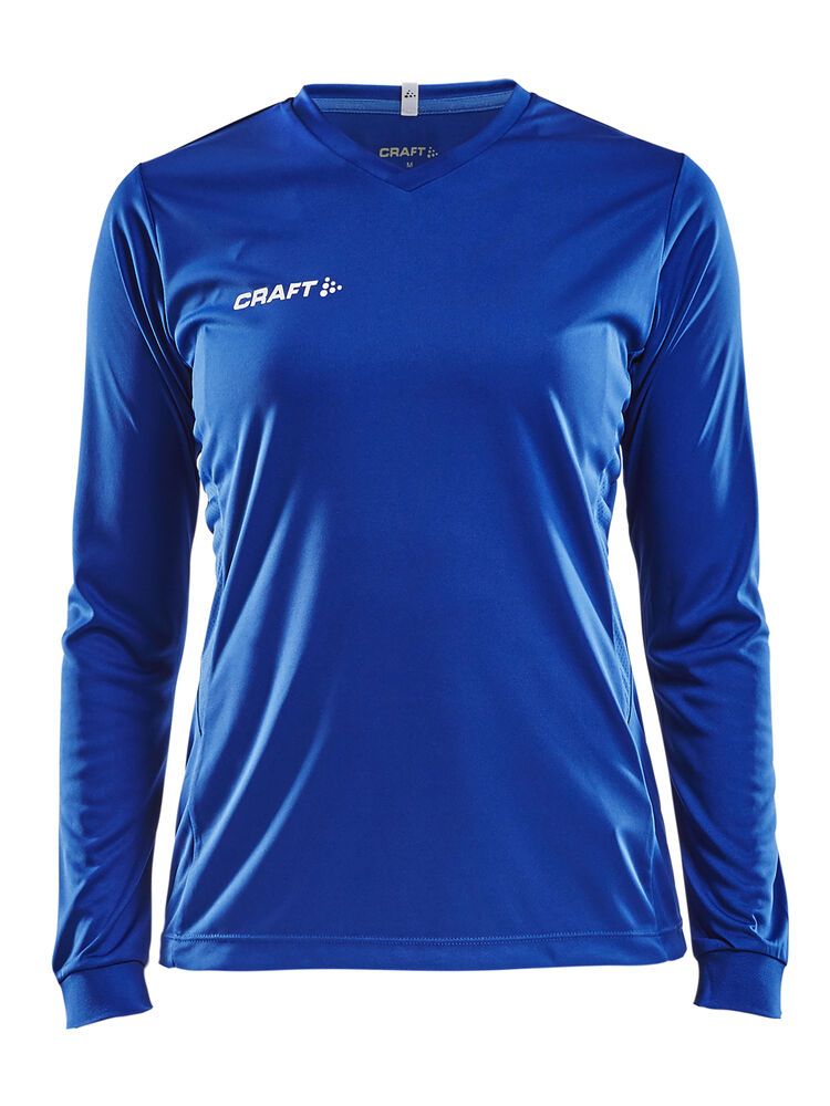 Squad Go Jersey Solid Langarmtrikot Damen