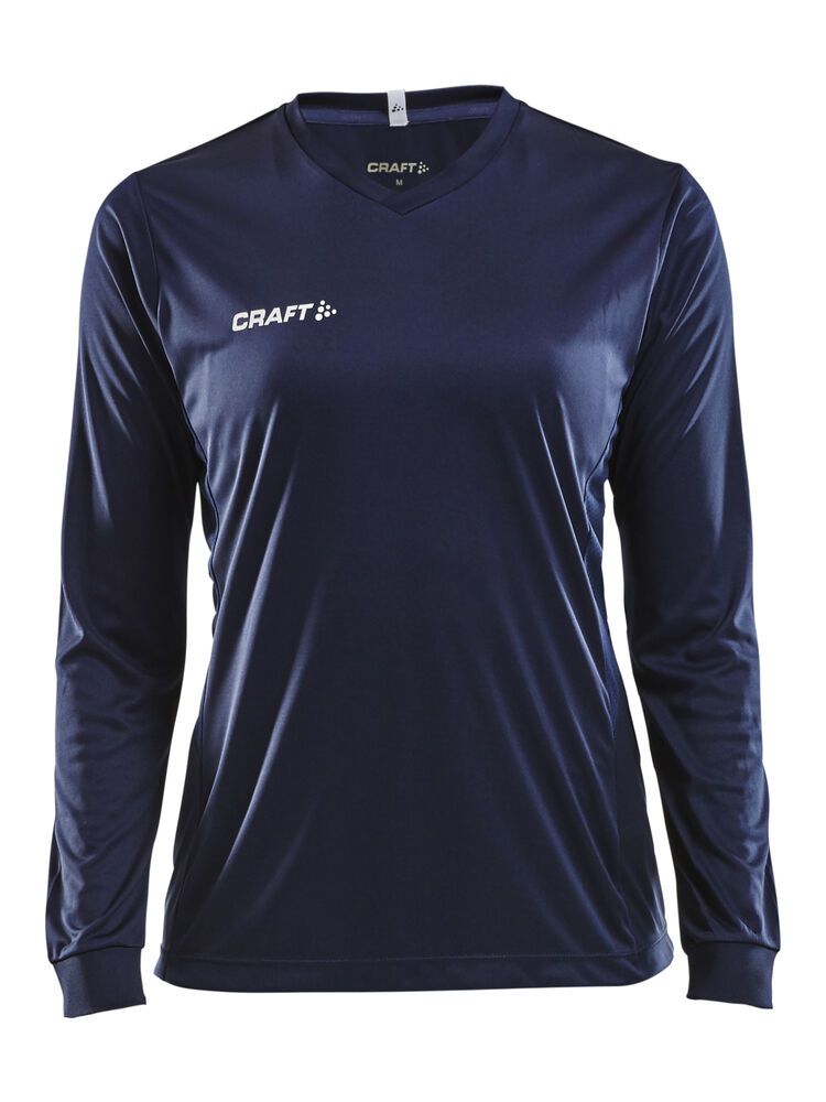 Squad Go Jersey Solid Langarmtrikot Damen