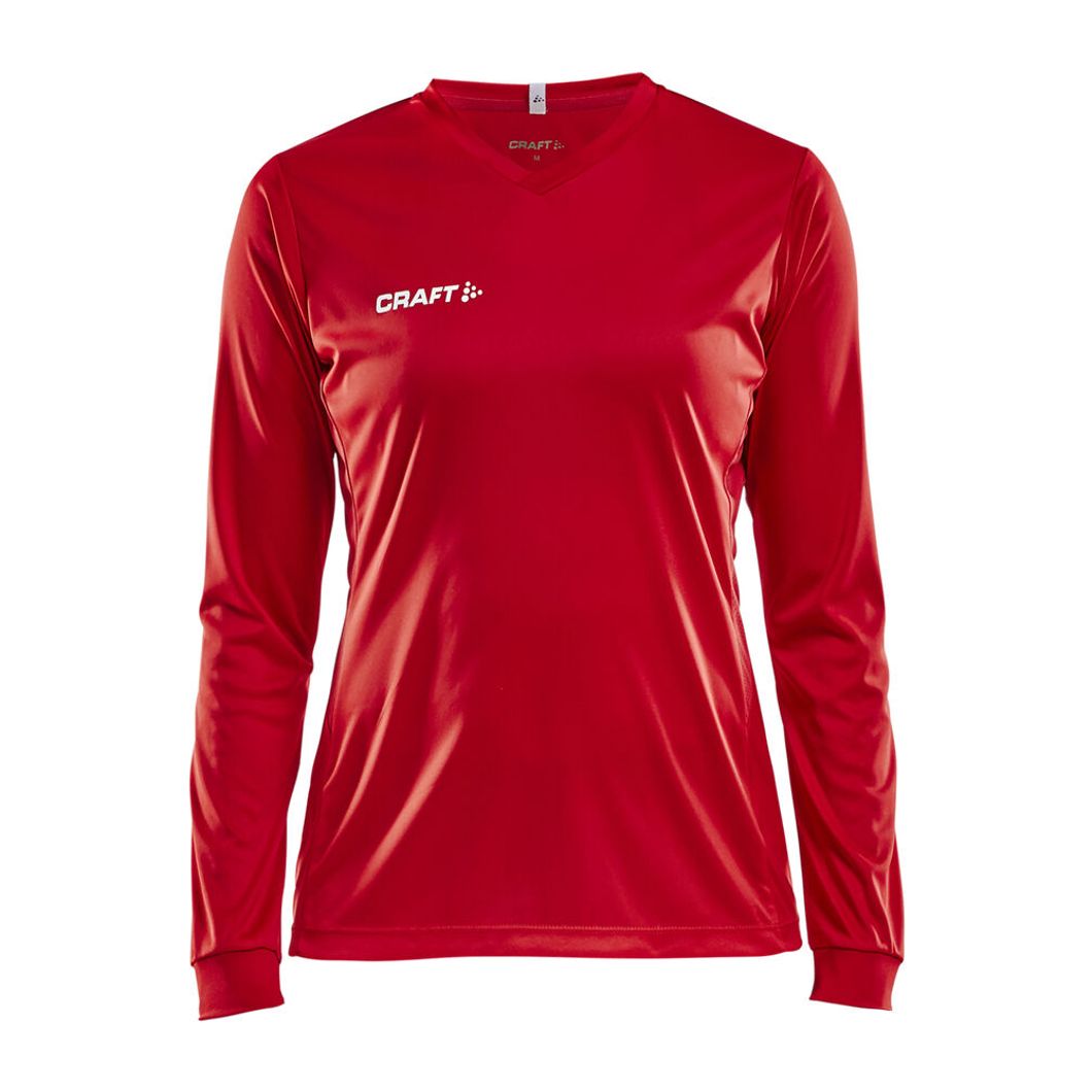 Squad Go Jersey Solid Langarmtrikot Damen