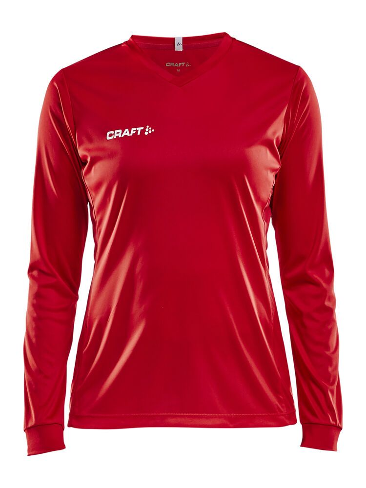 Squad Go Jersey Solid Langarmtrikot Damen