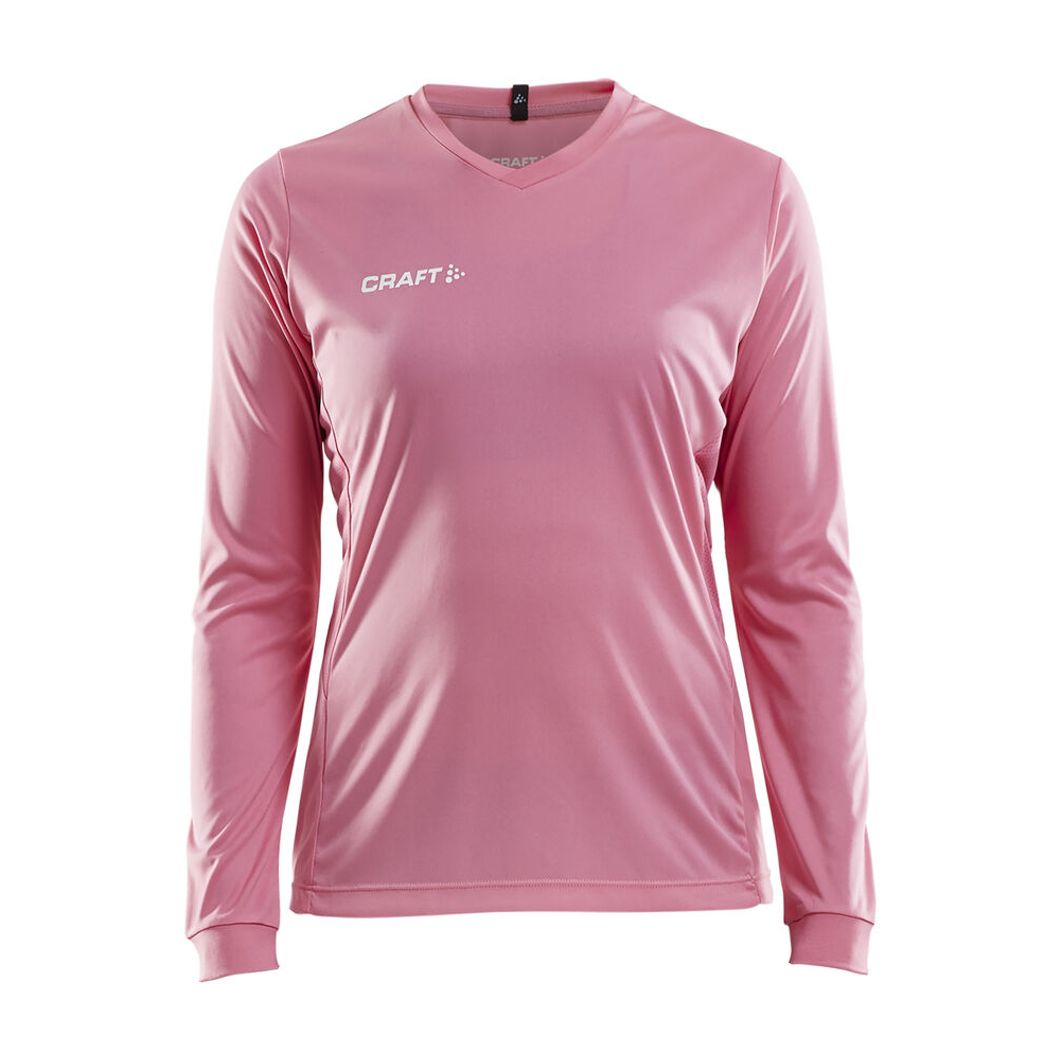 Squad Go Jersey Solid Langarmtrikot Damen