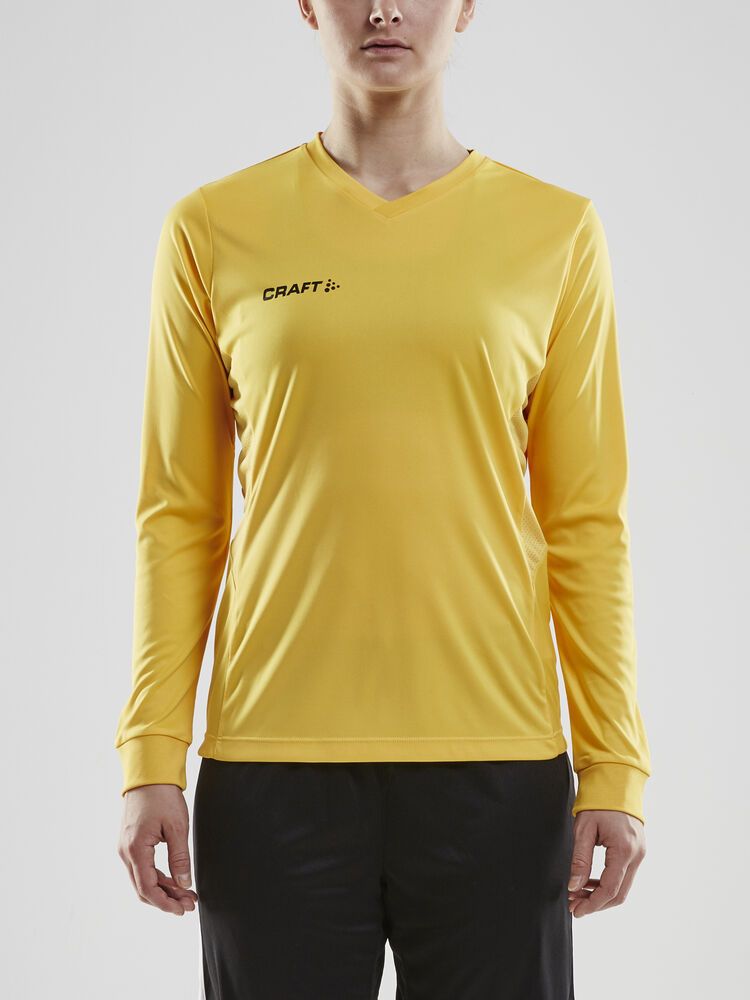 Squad Go Jersey Solid Langarmtrikot Damen