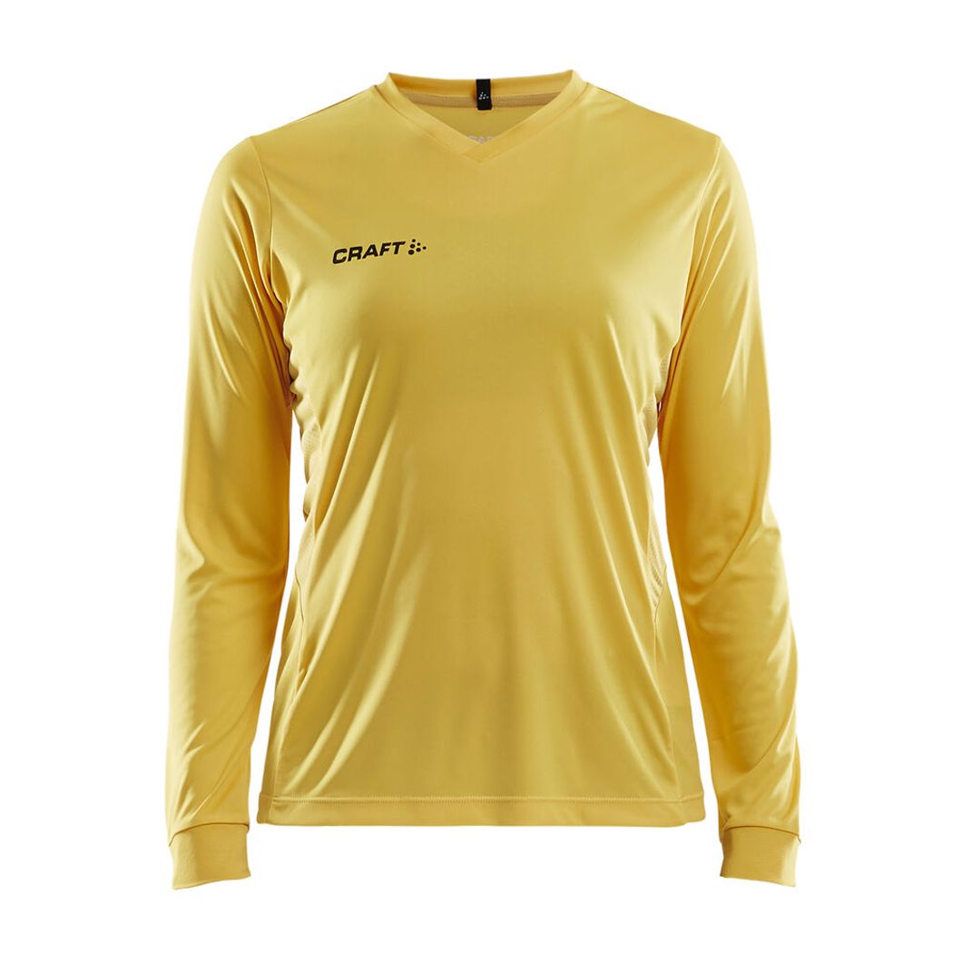 Squad Go Jersey Solid Langarmtrikot Damen