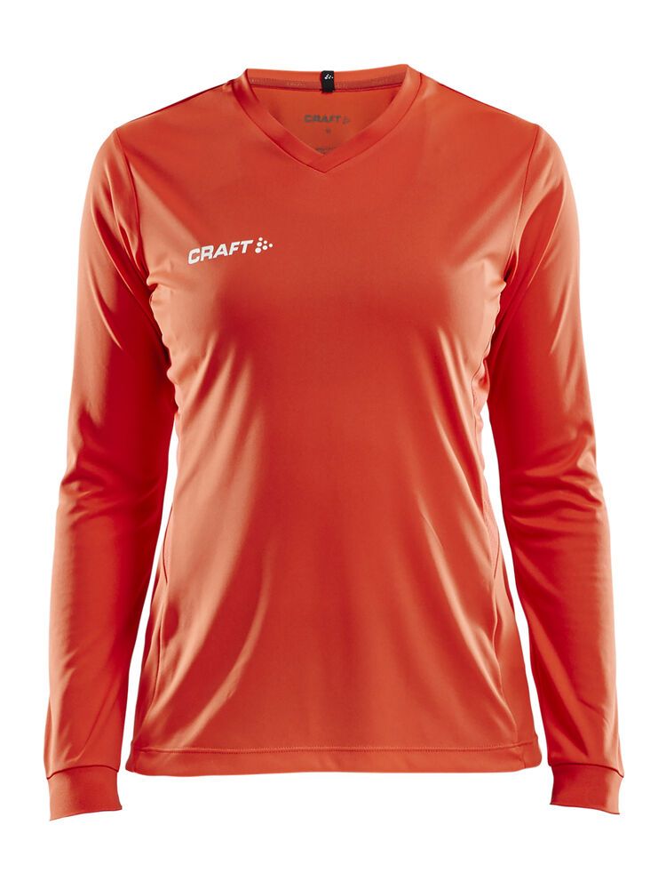 Squad Go Jersey Solid Langarmtrikot Damen