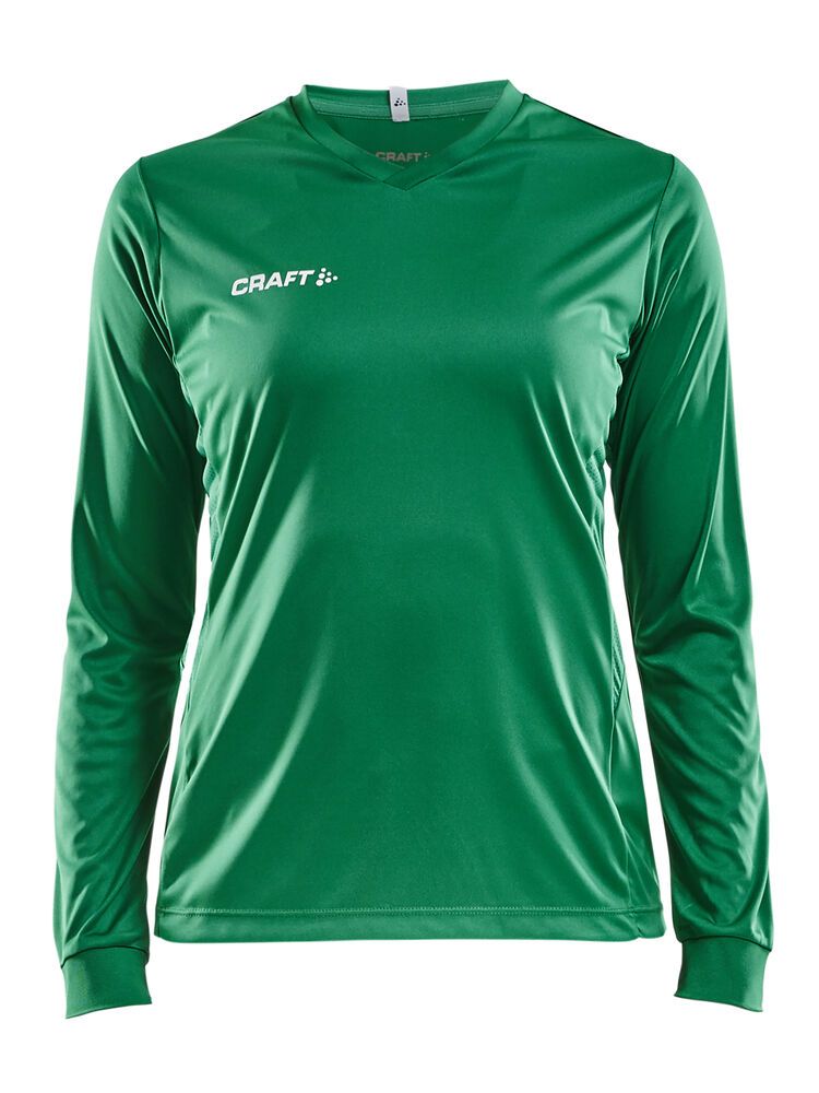 Squad Go Jersey Solid Langarmtrikot Damen
