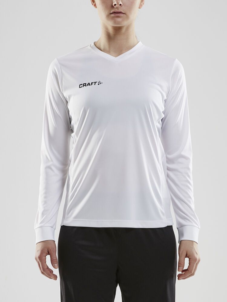 Squad Go Jersey Solid Langarmtrikot Damen